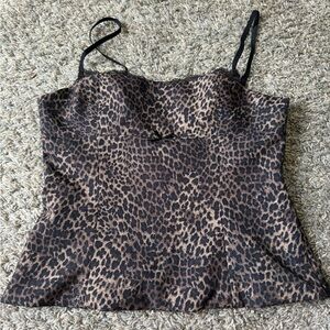 Zara leopard top